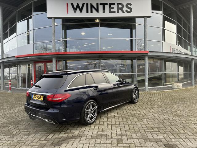 Mercedes-Benz C-KLASSE Estate 180 Business Solution AMG Automaat Facelift! Navi+BT+Camera Cr.Control ECC Stoelverw. PDC V+A 18"LMV Trekhaak