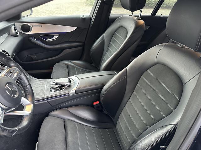 Mercedes-Benz C-KLASSE Estate 180 Business Solution AMG Automaat Facelift! Navi+BT+Camera Cr.Control ECC Stoelverw. PDC V+A 18"LMV Trekhaak