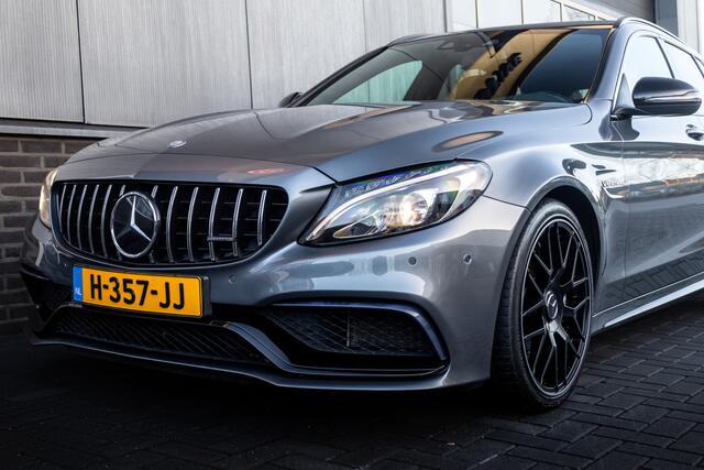 Mercedes-Benz C-KLASSE Estate C63 AMG 476 pk AMG-Pakket / Facelift-Model/ Pano-Dak/ Burmester/ Sport-Stoelen/ Stoel.Verw/ Camera/ LED-Xenon/ 19'' lmv