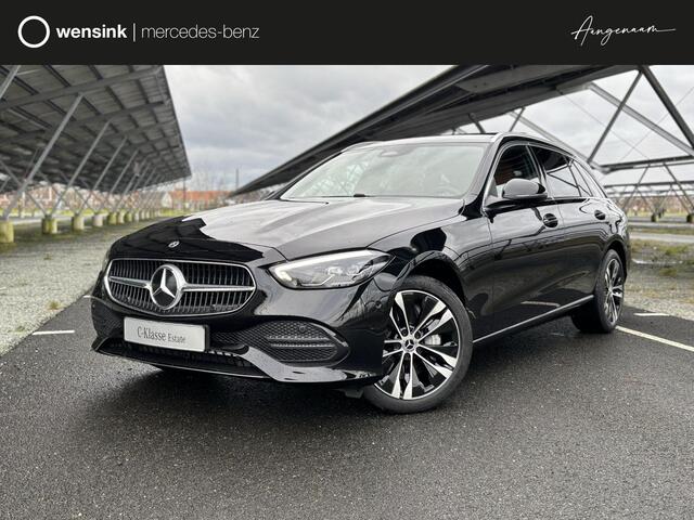 Mercedes-Benz C-KLASSE Estate 300 e Star Edition Luxury Line | Panoramadak | Memory stoelen | Sfeerverlichting | Parkeercamera | Stoelverwarming |