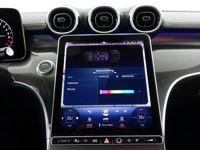 Mercedes-Benz C-KLASSE Estate 300 e AMG Plug in Hybrid 9G Aut- Panodak I Bi Color Leer I Carplay I 360 cam I Rijassistentiepakket