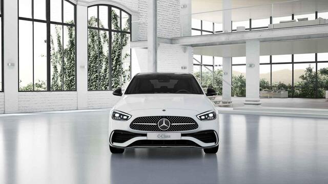 Mercedes-Benz C-KLASSE 300 e AMG Line | Panoramadak | Trekhaak | Keyless | Sfeerverlichting | Stoelverwarming |
