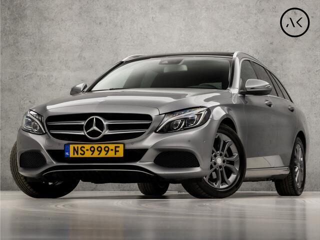 Mercedes-Benz C-KLASSE Estate 180 AMG Edition 1 Sport 157Pk Automaat (PANORAMADAK, NAVIGATIE, STOELVERWARMING, GETINT GLAS, LEDER, SPORTSTOELEN, ELEK ACHTERKLEP, CRUISE CONTROL, NIEUWSTAAT)