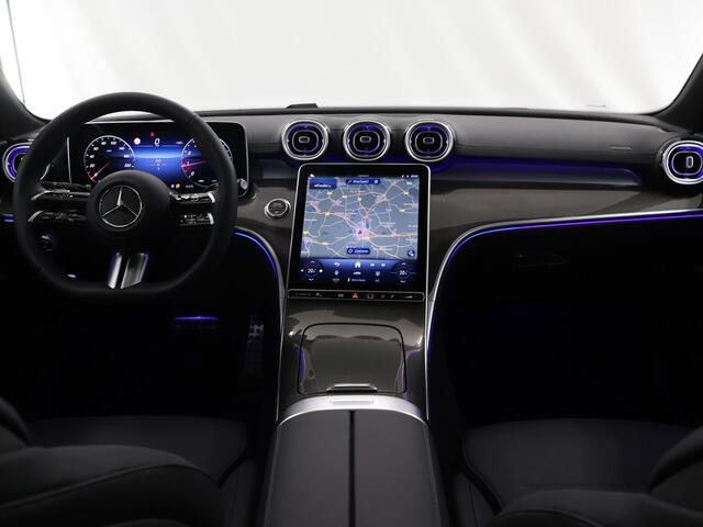 Mercedes-Benz C-KLASSE 180 Star Edition | AMG Pakket | Burmester Sound System | Elektrische stoelen met Memory | Sfeerverlichting | Panoramadak | Camera |