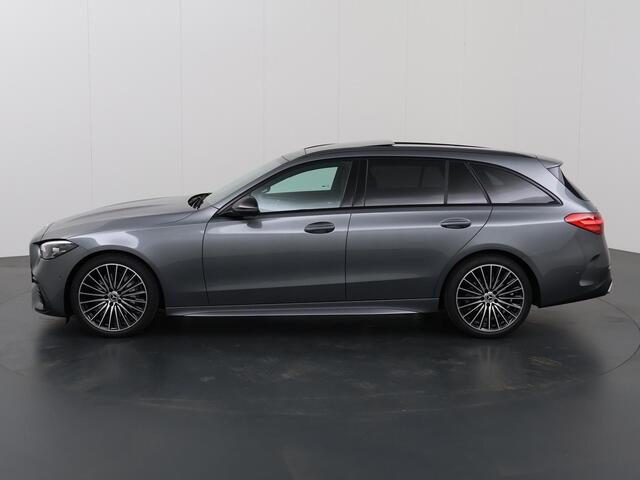 Mercedes-Benz C-KLASSE 180 Estate Star Edition AMG Line | Panoramadak | 19'' multispaaks velgen | Nightpakket | Memorypakket | Apple Car Play | Guard 360