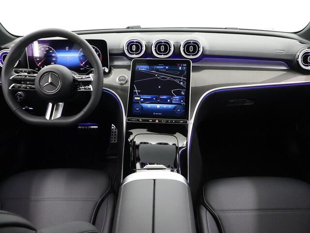 Mercedes-Benz C-KLASSE 180 Estate Star Edition AMG Line | Panoramadak | 19'' multispaaks velgen | Nightpakket | Memorypakket | Apple Car Play | Guard 360