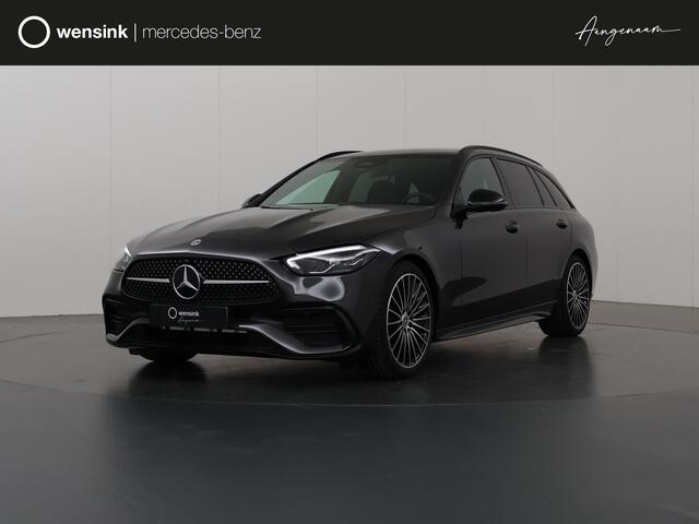 Mercedes-Benz C-KLASSE 180 Estate Star Edition AMG Line | Panoramadak | Night Pakket | Elektrische Stoelen met Memory | Sfeerverlichting |