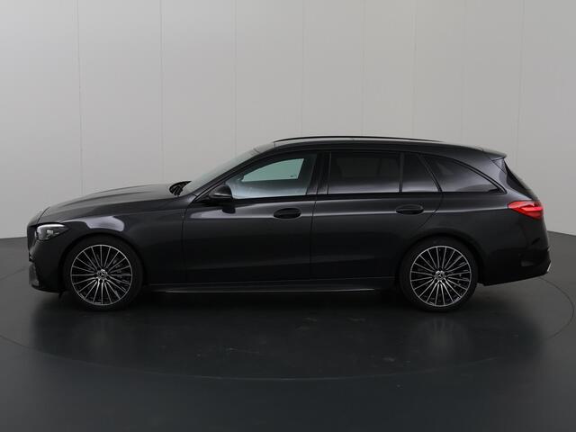 Mercedes-Benz C-KLASSE 180 Estate Star Edition AMG Line | Panoramadak | Night Pakket | Elektrische Stoelen met Memory | Sfeerverlichting |