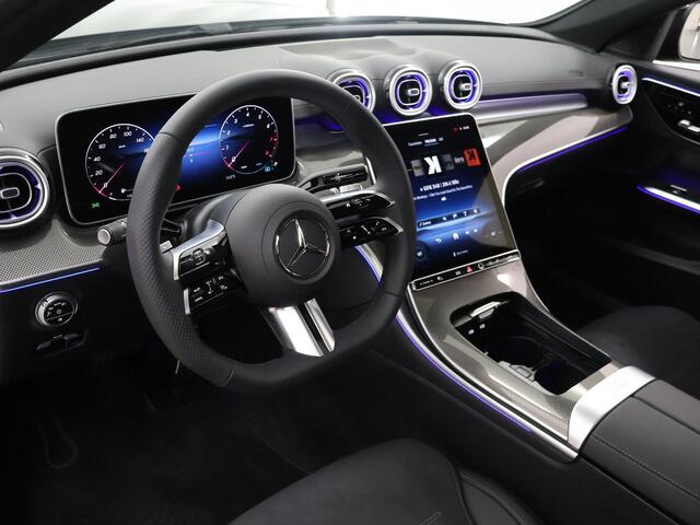 Mercedes-Benz C-KLASSE 180 Estate Star Edition AMG Line | Panoramadak | Night Pakket | Elektrische Stoelen met Memory | Sfeerverlichting |