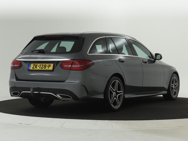 Mercedes-Benz C-KLASSE Estate 200 Business Solution AMG | Trekhaak | Comand Navigatie | Sfeerverlichting | car Play | Alarm | Stoelverwarming | Inclusief 24 maanden MB Certified garantie voor Europa.