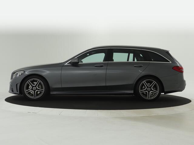 Mercedes-Benz C-KLASSE Estate 200 Business Solution AMG | Trekhaak | Comand Navigatie | Sfeerverlichting | car Play | Alarm | Stoelverwarming | Inclusief 24 maanden MB Certified garantie voor Europa.