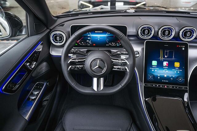 Mercedes-Benz C-KLASSE 300e Estate Star Edition AMG Line | Sfeerverlichting | Stoelverwarming | 360 camera | Smartphone-integratie |
