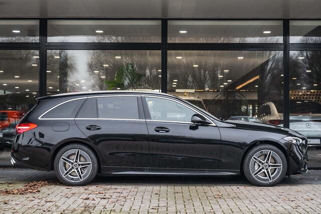 Mercedes-Benz C-KLASSE 300e Estate Star Edition AMG Line | Sfeerverlichting | Stoelverwarming | 360 camera | Smartphone-integratie |