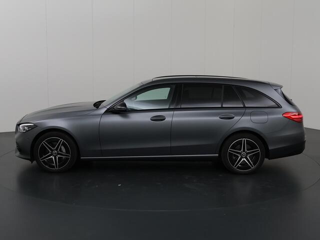 Mercedes-Benz C-KLASSE Estate 300 e Star Edition AMG Line Plus | Mat Grijs | AMG NIGHT | Premium Audio | Panoramadak | Massage | Rijassistentiepakket Plus |