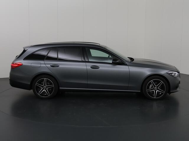 Mercedes-Benz C-KLASSE Estate 300 e Star Edition AMG Line Plus | Mat Grijs | AMG NIGHT | Premium Audio | Panoramadak | Massage | Rijassistentiepakket Plus |