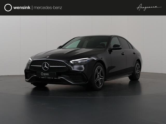 Mercedes-Benz C-KLASSE 300 de Star Edition AMG Line | Panoramadak | Nightpakket | Digital Light | MBUX | Stoelverwarming |