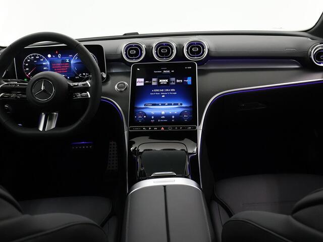 Mercedes-Benz C-KLASSE 300 de Star Edition AMG Line | Panoramadak | Nightpakket | Digital Light | MBUX | Stoelverwarming |
