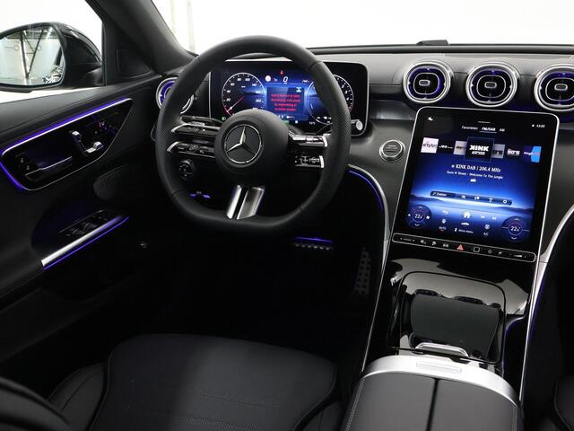Mercedes-Benz C-KLASSE 300 de Star Edition AMG Line | Panoramadak | Nightpakket | Digital Light | MBUX | Stoelverwarming |