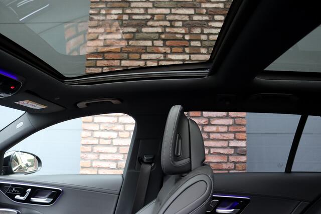 Mercedes-Benz C-KLASSE Estate 300 e AMG Line Premium Aut9 | Distronic+ | Panoramadak | Trekhaak | Burmester | Memory | Digital Light | Keyless Go | Verwarmd Stuurwiel | Augmented Reality |