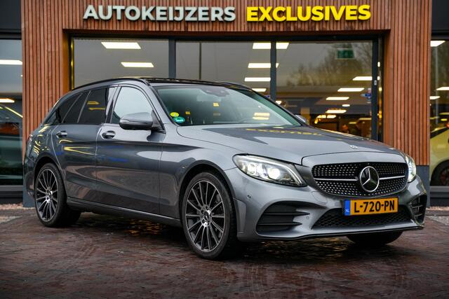 Mercedes-Benz C-KLASSE Estate 300 d 4MATIC Premium Plus Pack Panodak Burmester Memory Ambient Virtual ACC Trekhaak Leer