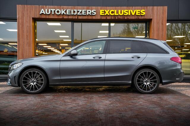 Mercedes-Benz C-KLASSE Estate 300 d 4MATIC Premium Plus Pack Panodak Burmester Memory Ambient Virtual ACC Trekhaak Leer