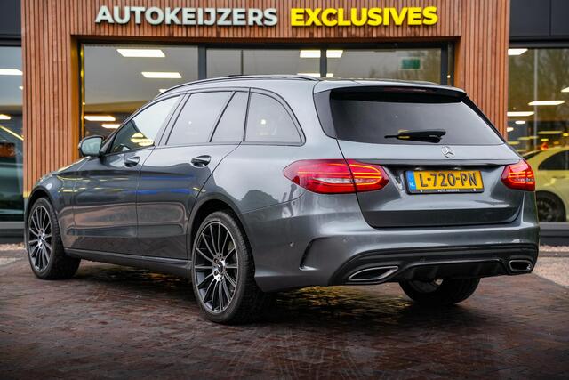 Mercedes-Benz C-KLASSE Estate 300 d 4MATIC Premium Plus Pack Panodak Burmester Memory Ambient Virtual ACC Trekhaak Leer
