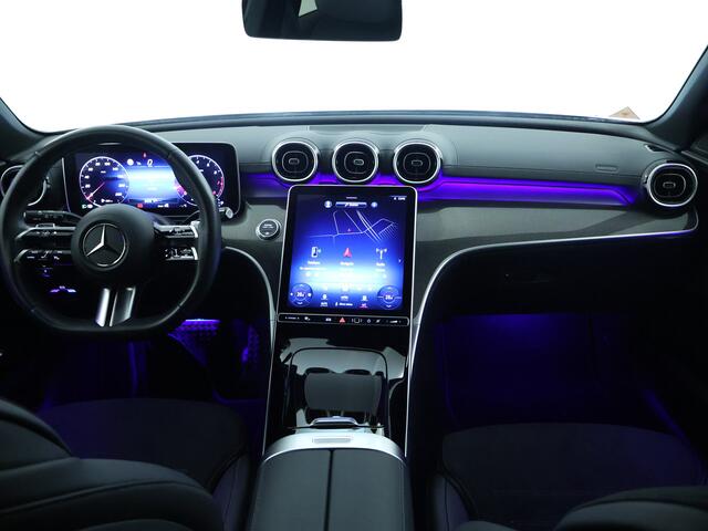 Mercedes-Benz C-KLASSE Estate 180 AMG Line | AMG Styling | Memory Stoelen | Achteruitrijcamera | Actieve dodehoekassistent. Inclusief 24 maanden MB Certified garantie voor Europa.