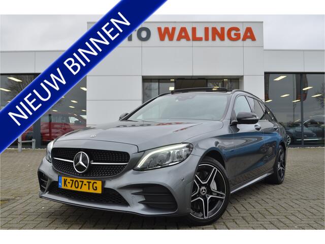 Mercedes-Benz C-KLASSE Estate 300 e AMG Pano | Carplay | Sfeerverlichting | Multibeam LED | Night pakket