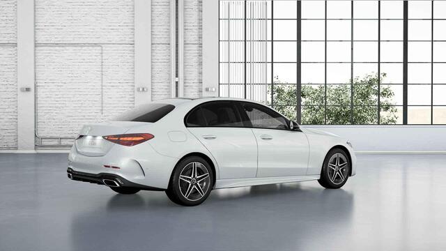 Mercedes-Benz C-KLASSE 300 e AMG Line | Panoramadak | Sfeerverlichting | 360 graden camera | AGILITY CONTROL | Stoelverwarming |
