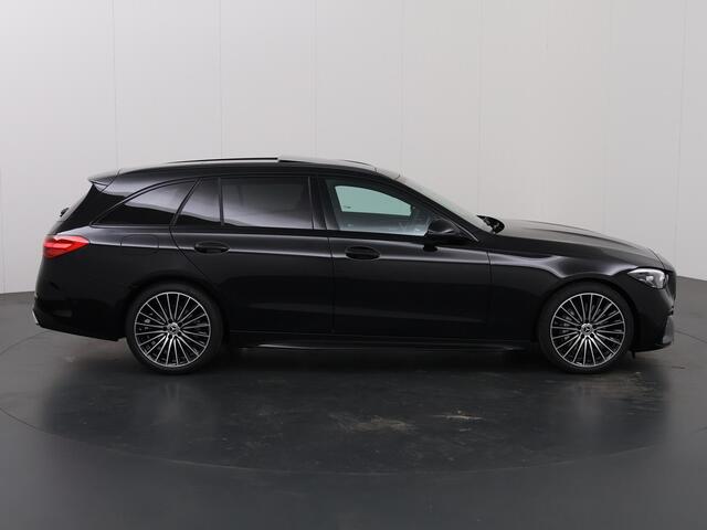 Mercedes-Benz C-KLASSE 180 Star Edition AMG Line | DIGITAL LIGHT | Parkeerpakket met 360°-camera | Nightpakket | Stoelventilatie/-verwarming vooraan | Panoramaschuifdak|