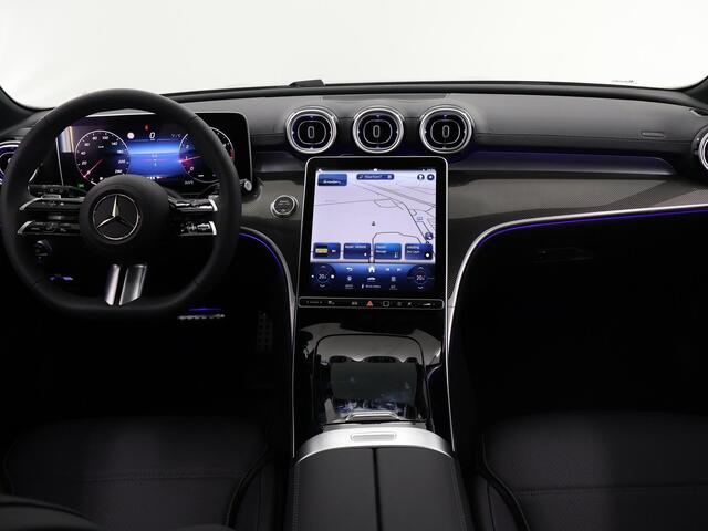 Mercedes-Benz C-KLASSE 180 Star Edition AMG Line | DIGITAL LIGHT | Parkeerpakket met 360°-camera | Nightpakket | Stoelventilatie/-verwarming vooraan | Panoramaschuifdak|