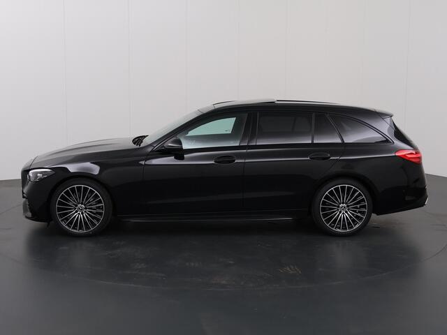 Mercedes-Benz C-KLASSE 180 Star Edition AMG Line | DIGITAL LIGHT | Parkeerpakket met 360°-camera | Nightpakket | Stoelventilatie/-verwarming vooraan | Panoramaschuifdak|