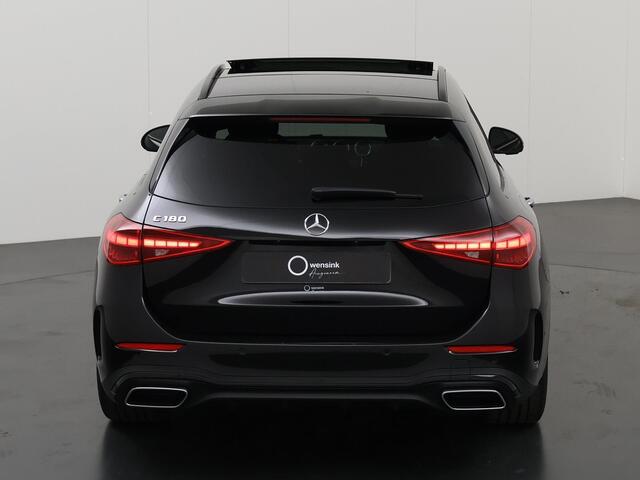 Mercedes-Benz C-KLASSE Estate 180 AMG NIGHT | Panoramadak | Stoelmemory | 360 camera | Elektrische Achterklep | Apple Carplay | Keyless Entry |