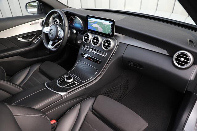 Mercedes-Benz C-KLASSE Estate 180 AMG Aut9 | 156PK | Panoramadak | Stoelverw. | Virtual | Apple-carplay | Led | NL-auto | Face-lift | 2018.