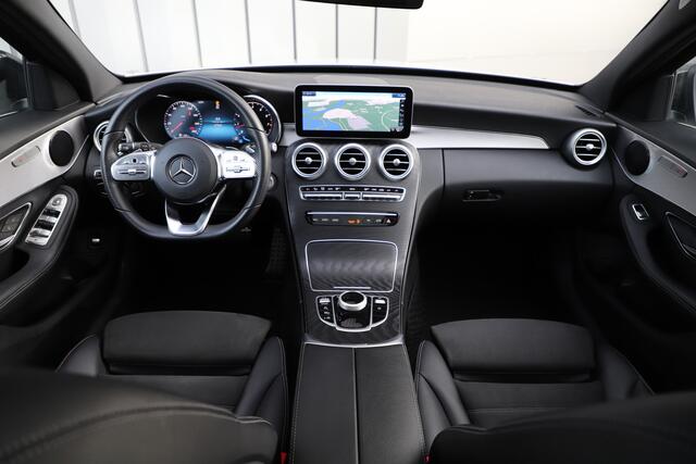 Mercedes-Benz C-KLASSE Estate 180 AMG Aut9 | 156PK | Panoramadak | Stoelverw. | Virtual | Apple-carplay | Led | NL-auto | Face-lift | 2018.