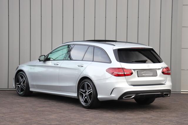 Mercedes-Benz C-KLASSE Estate 180 AMG Aut9 | 156PK | Panoramadak | Stoelverw. | Virtual | Apple-carplay | Led | NL-auto | Face-lift | 2018.