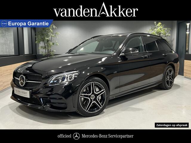 Mercedes-Benz C-KLASSE Estate 300e AMG // Burmester // Panoramadak // Distronic // MultiBeam LED // 360 Camera // Carplay // Night pakket