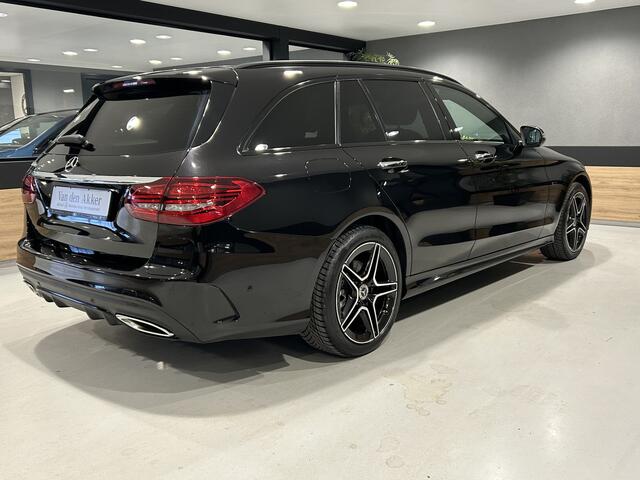 Mercedes-Benz C-KLASSE Estate 300e AMG // Burmester // Panoramadak // Distronic // MultiBeam LED // 360 Camera // Carplay // Night pakket