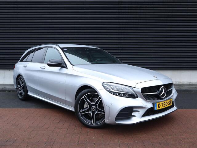 Mercedes-Benz C-KLASSE Estate 200 Business Solution | AMG Line | Auto. Airco | Adapt. Cruise | Navi | PDC + Camera | Leder | LED | Verw. Voorstoelen | Multimedia |