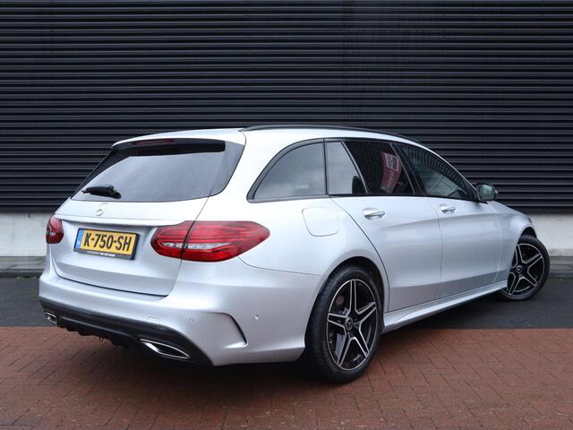 Mercedes-Benz C-KLASSE Estate 200 Business Solution | AMG Line | Auto. Airco | Adapt. Cruise | Navi | PDC + Camera | Leder | LED | Verw. Voorstoelen | Multimedia |