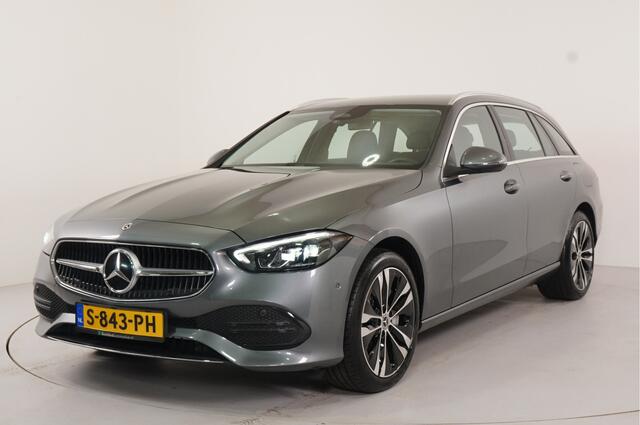 Mercedes-Benz C-KLASSE Estate 300 e | Adaptieve Cruise | Dodehoek | Digitaal dash | 18 inch |