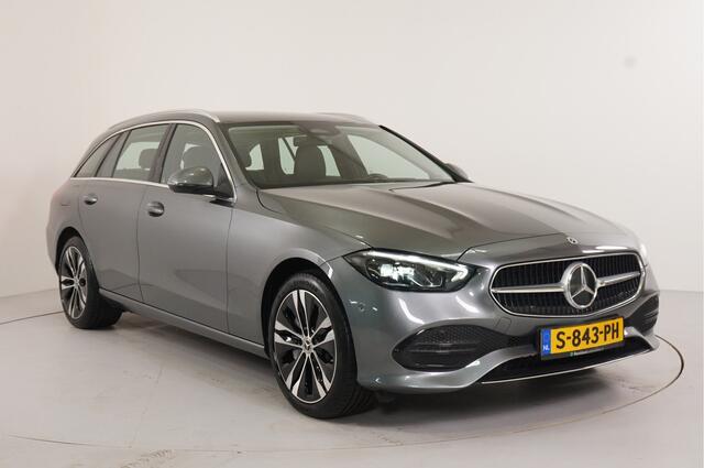 Mercedes-Benz C-KLASSE Estate 300 e | Adaptieve Cruise | Dodehoek | Digitaal dash | 18 inch |