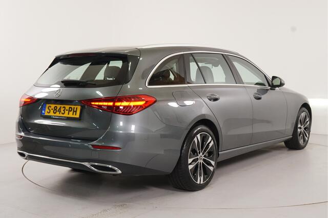 Mercedes-Benz C-KLASSE Estate 300 e | Adaptieve Cruise | Dodehoek | Digitaal dash | 18 inch |