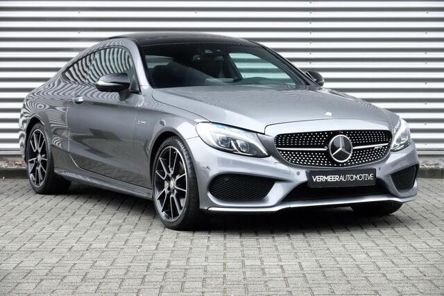 Mercedes-Benz C-KLASSE Coupé AMG 43 4MATIC | Pano | Burmester | HUD | Memory | Sportuitlaat | Ventilatie | 360 |