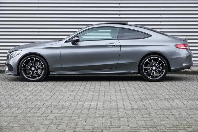Mercedes-Benz C-KLASSE Coupé AMG 43 4MATIC | Pano | Burmester | HUD | Memory | Sportuitlaat | Ventilatie | 360 |