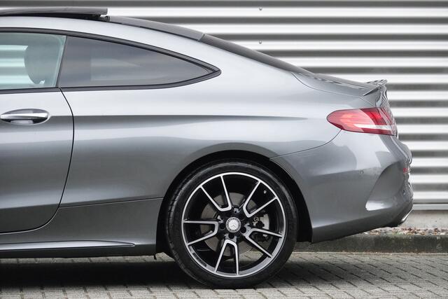 Mercedes-Benz C-KLASSE Coupé AMG 43 4MATIC | Pano | Burmester | HUD | Memory | Sportuitlaat | Ventilatie | 360 |
