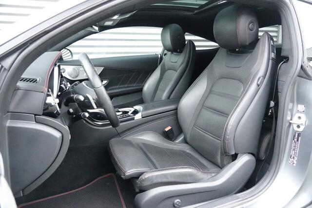 Mercedes-Benz C-KLASSE Coupé AMG 43 4MATIC | Pano | Burmester | HUD | Memory | Sportuitlaat | Ventilatie | 360 |