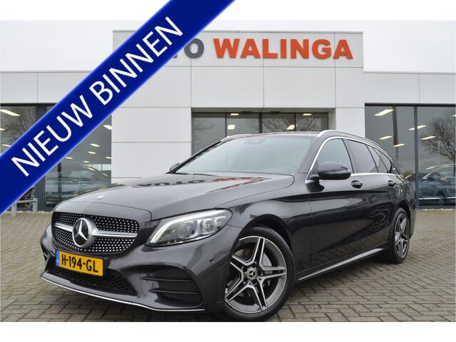 Mercedes-Benz C-KLASSE Estate 200 d Business Solution AMG NL auto | Multibeam LED | Virtual cockpit | Sfeerverlichting | Carplay | a.Camera | Trekhaak | Leer / Alcantara