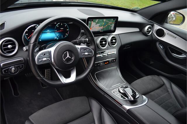Mercedes-Benz C-KLASSE Estate 200 d Business Solution AMG NL auto | Multibeam LED | Virtual cockpit | Sfeerverlichting | Carplay | a.Camera | Trekhaak | Leer / Alcantara
