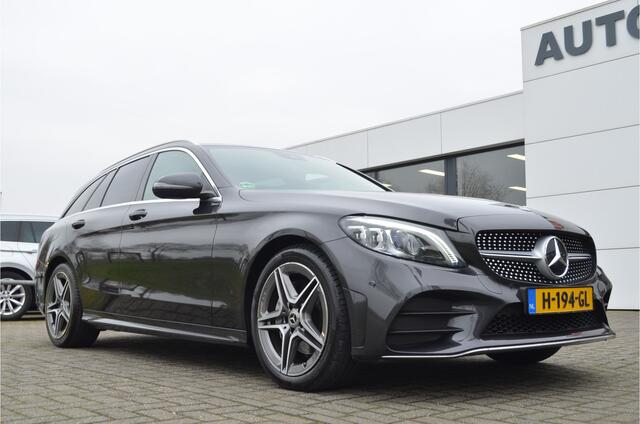 Mercedes-Benz C-KLASSE Estate 200 d Business Solution AMG NL auto | Multibeam LED | Virtual cockpit | Sfeerverlichting | Carplay | a.Camera | Trekhaak | Leer / Alcantara